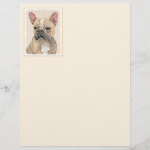 French Bulldog (Sable) Painting - Cute Original Do