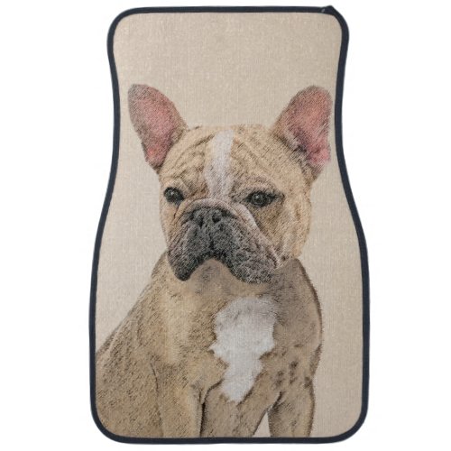 French Bulldog Sable Painting _ Cute Original Do Car Mat