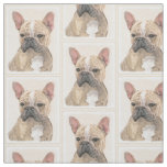 French Bulldog (Sable) Painting - Cute Original Do Fabric