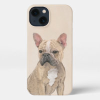 French Bulldog (Sable) Painting - Cute Original Do