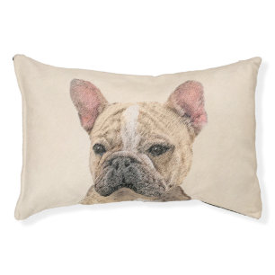 French Bulldog (Sable) Painting - Cute Original Do Pet Bed
