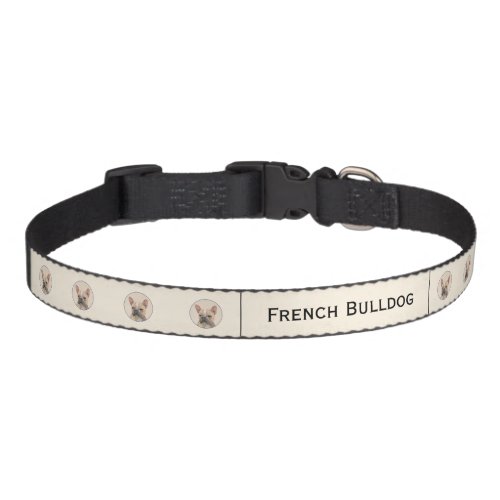 French Bulldog Sable Painting _ Cute Original Do Pet Collar