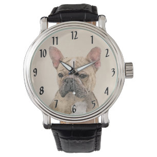 French Bulldog (Sable) Painting - Cute Original Do Watch