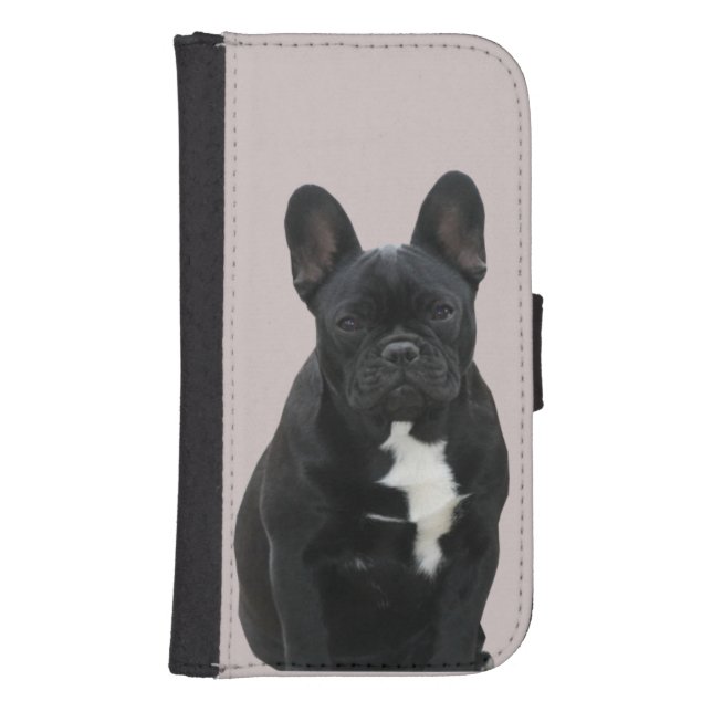 French Bulldog Samsung Galaxy S4 Wallet (Front)