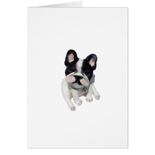 French Bulldog Sculpture Cards (Front)
