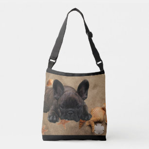 French bulldog shoulder bag