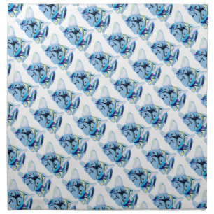 French Bulldog Silhouette Napkin