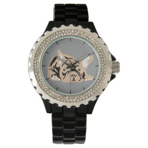 French Bulldog Silhouette Watch