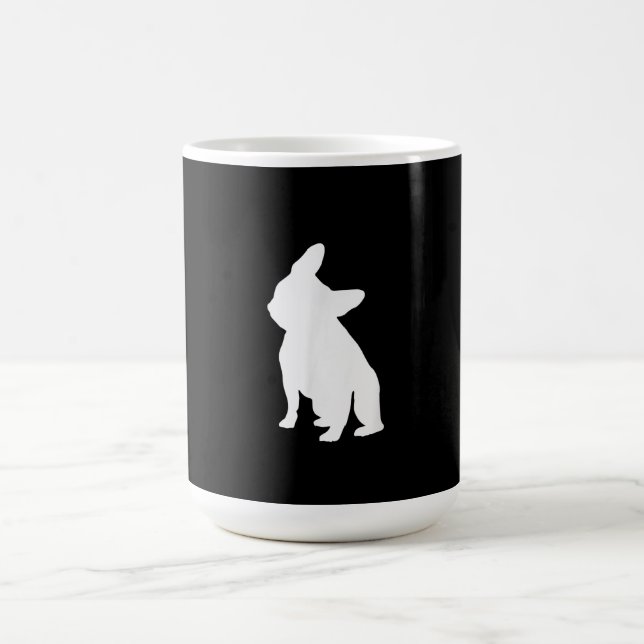 french bulldog simple | frenchie cute gift coffee mug (Center)