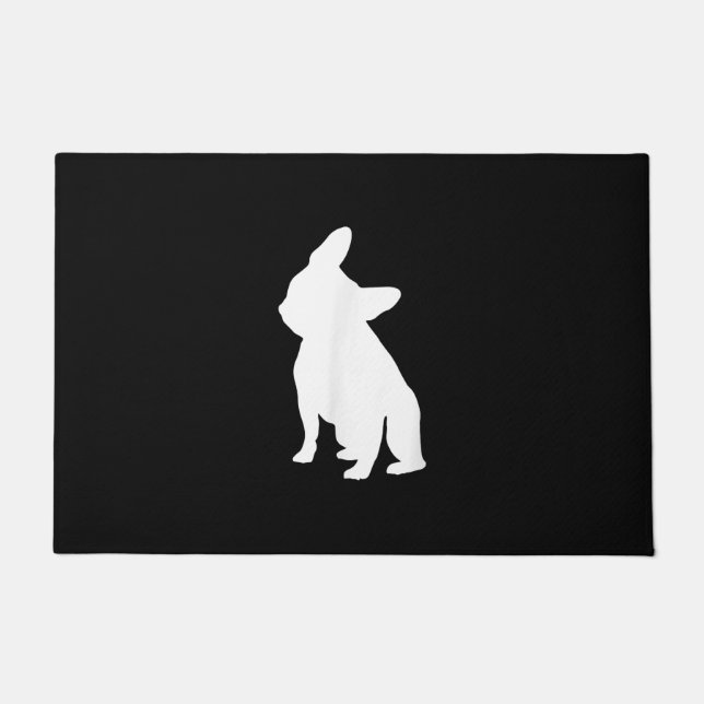 french bulldog simple | frenchie cute gift doormat (Front)