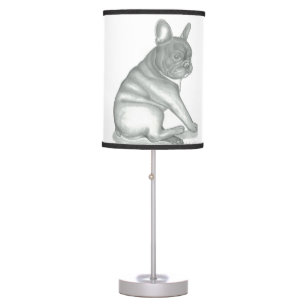 French Bulldog sketch lamp