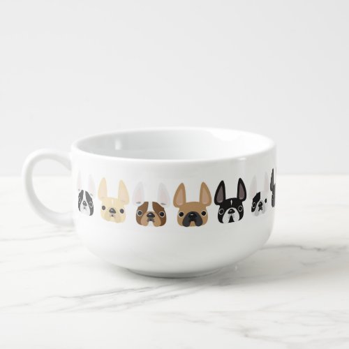 French Bulldog Soup Mug