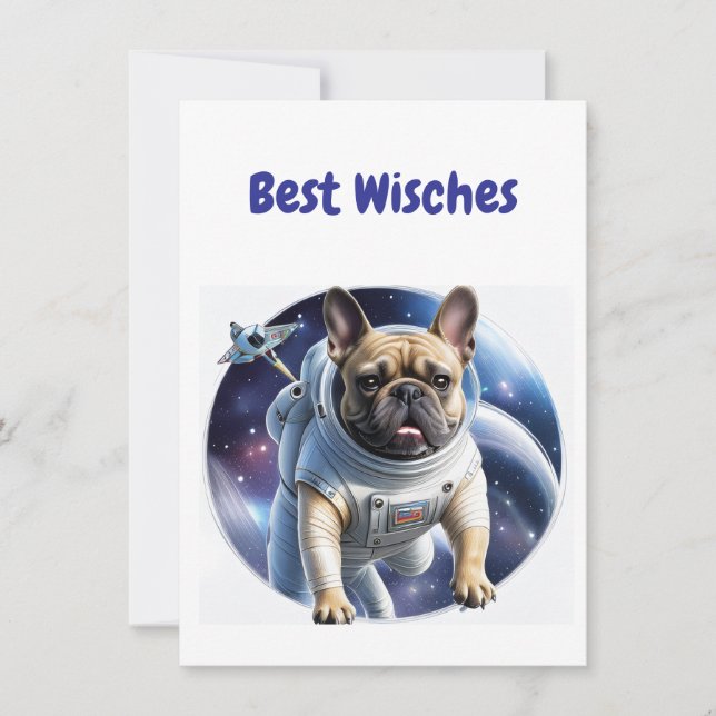 French Bulldog Space French Bulldog (Front)