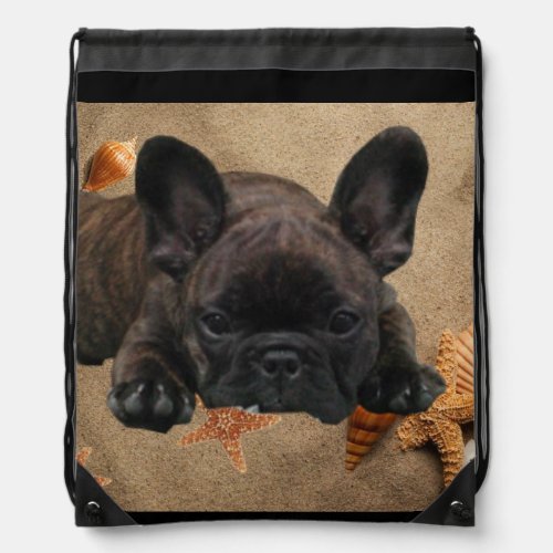 French bulldog sports bag