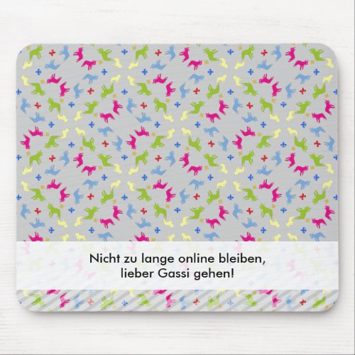 French Bulldog statement funny Mouse Pad