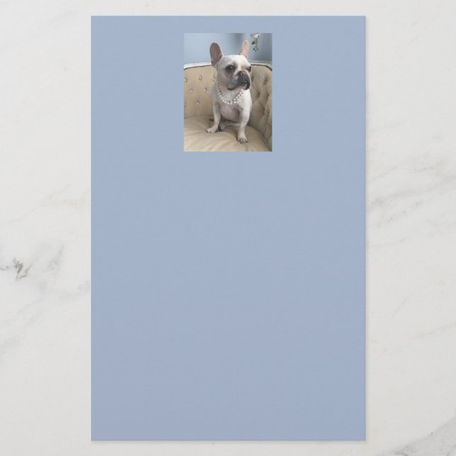 French Bulldog Stationary Stationery (Front)