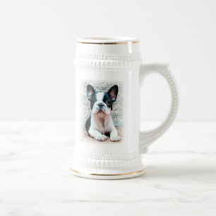 French Bulldog stein