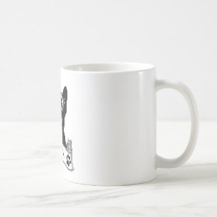 French Bulldog Stencil Personalized Coffee Mug