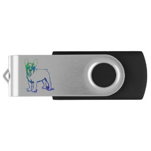 French Bulldog Stick USB Flash Drive