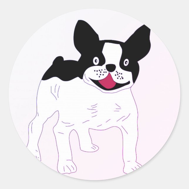 FRENCH BULLDOG STICKER (Front)