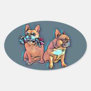French Bulldog Stickers