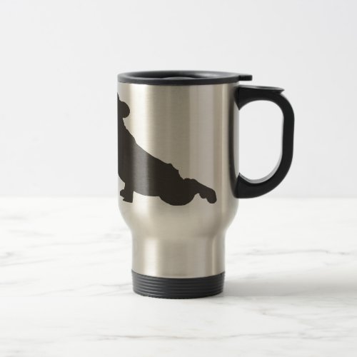 French Bulldog Stretching Travel Mug