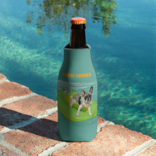 French Bulldog Summer French Bulldog Bottle Cooler