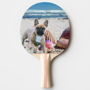 French Bulldog Summer French Bulldog Ping Pong Paddle