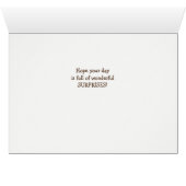 French Bulldog Surprise Birthday (Inside Horizontal (Bottom))