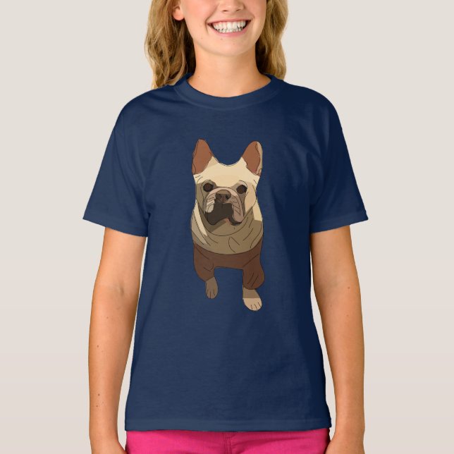 French Bulldog T-Shirt (Front)