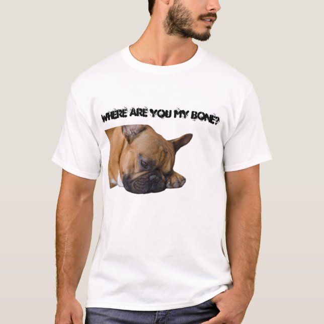 French Bulldog. T-Shirt (Front)