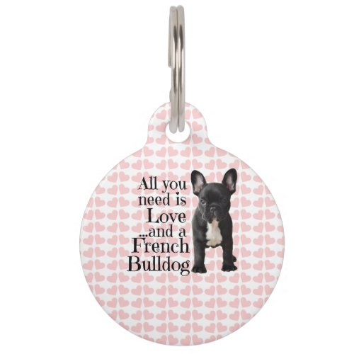 French Bulldog Tag Pet _ Love