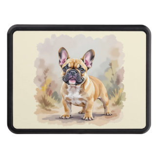 French Bulldog Tan Fawn-Colored Cute Frenchie Dog Hitch Cover