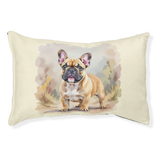 French Bulldog Tan Fawn-Colored Cute Frenchie Dog Pet Bed