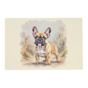 French Bulldog Tan Fawn-Colored Cute Frenchie Dog Placemat