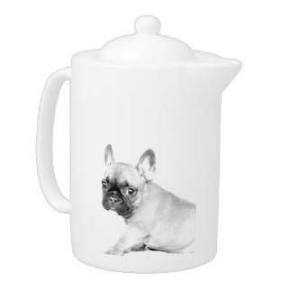 French Bulldog Teapot