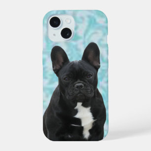 French Bulldog Thanksgiving greeting card iPhone 15 Case