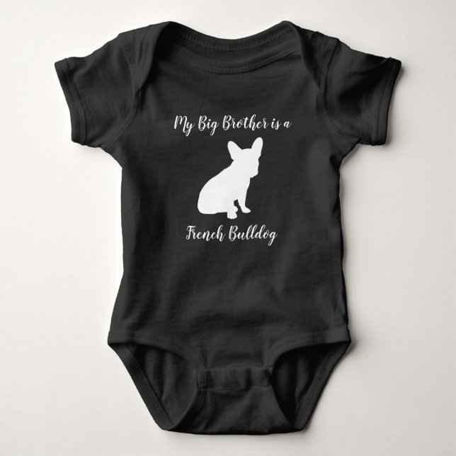 French Bulldog Theme Party - Baby Shower Neutral Bodysuit (Front)