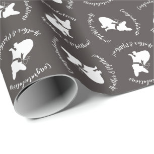 French Bulldog Theme Party - Baby Shower Neutral Wrapping Paper