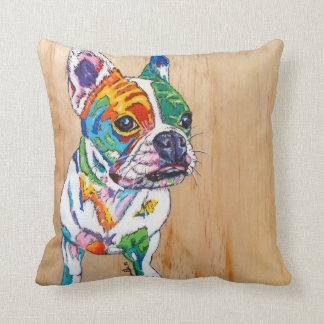 French bulldog throw pillow