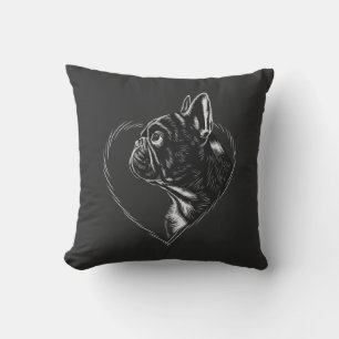 French Bulldog Throw Pillow