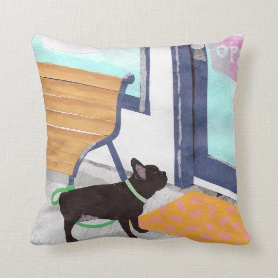 French Bulldog Throw Pillow | Zazzle.com