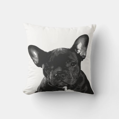 French Bulldog Throw Pillow