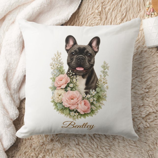 French Bulldog Throw Pillow (Blanket)