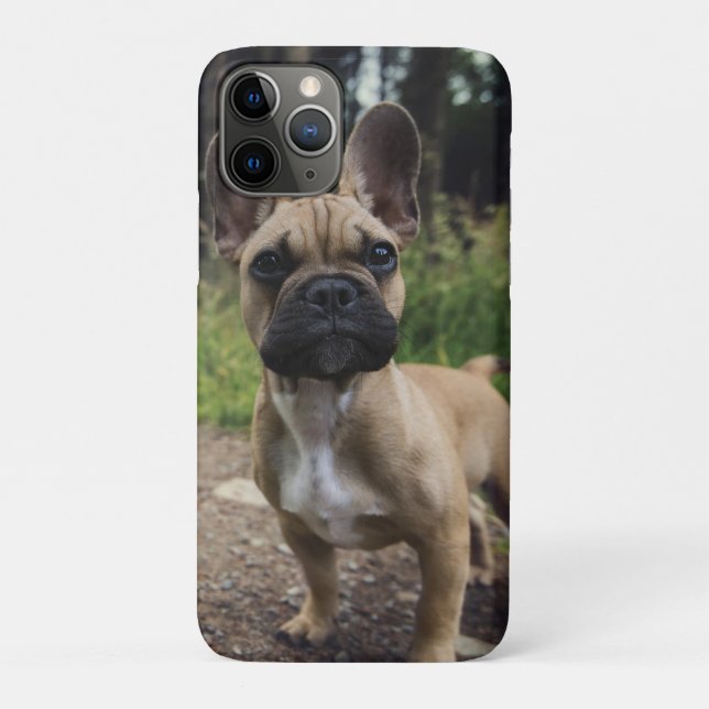 French Bulldog Throw Pillow Case-Mate iPhone Case (Back)