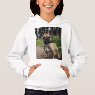 French Bulldog Throw Pillow Hoodie