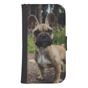 French Bulldog Throw Pillow Galaxy S4 Wallet Case