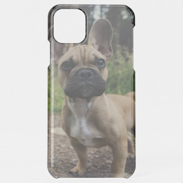 French Bulldog Throw Pillow Uncommon iPhone Case (Back)