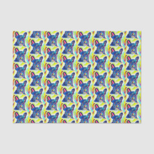 French Bulldog Tissue Paper
