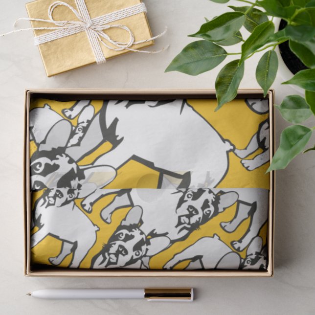 French Bulldog  Tissue Paper (Gift)